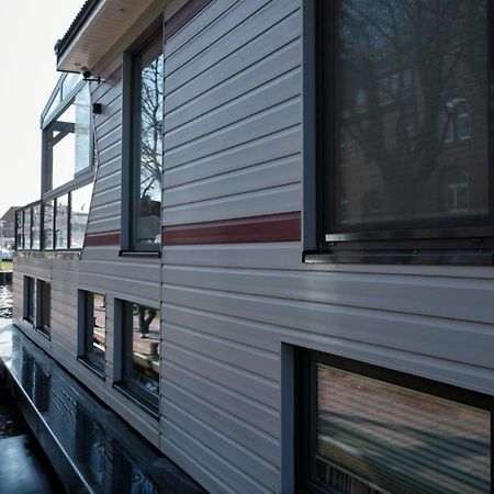 Hausboot Die Leseinsel Emden Exterior photo